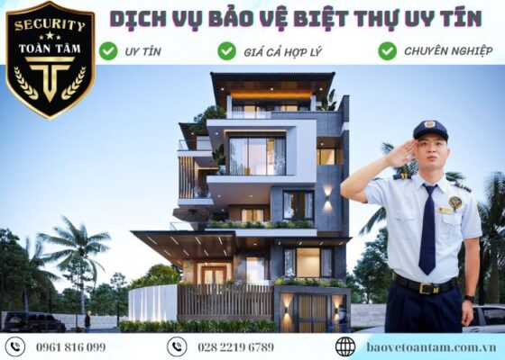 Thuê dịch vụ bảo vệ biệt thự chuyên nghiệp tuần tra 24/24